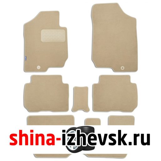 Коврик Autofamily коврик в салон текстильный бежевый для KIA Mohave 2009- в Ижевске